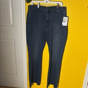 Nine West Women's Boot Cut Jeans - Dark Blue